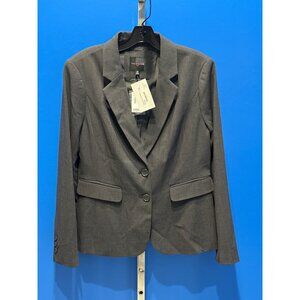 The Limited Womens Gray Blazer Jacket Size 12 With Tags